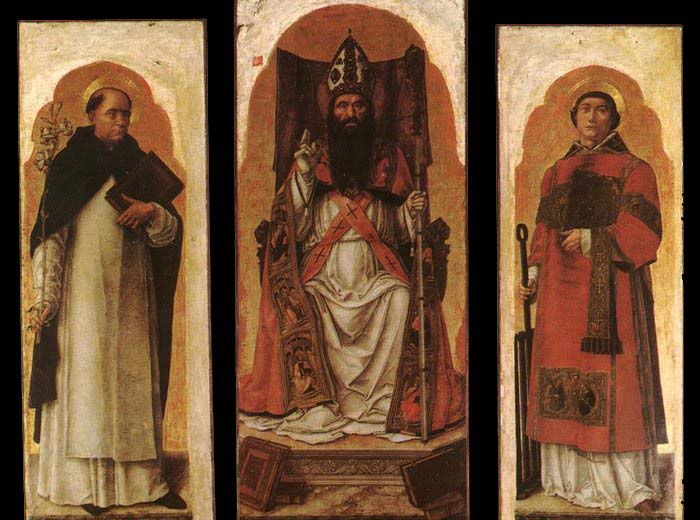 Sts Dominic, Augustin, and Lawrence